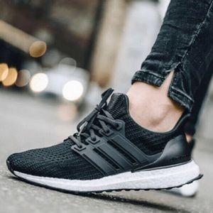 Adidas black ultra boost